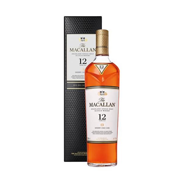 ザ マッカラン 12年 シェリーオークカスク 700ml 40度 シングルモルト スコッチ ウイスキー イギリス スコットランド　ギフト プレゼント(5010314017408)