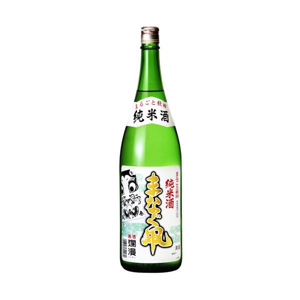 秋田爛漫 純米酒 まなぐ凧 1800ml 日本酒　ギフト プレゼント(4906157302089)