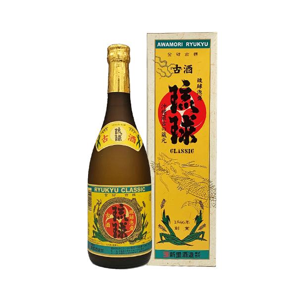 【新里酒造】琉球クラシック 純米製　25度 720ml　泡盛　ギフト プレゼント(4957494010038)