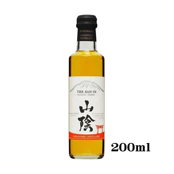 ミニボトル ブレンデッド ウイスキー 山陰 200ml 40度 マツイ 松井酒造 鳥取　ギフト プレゼント(4954621002799)