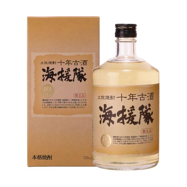 特別限定品 土佐鶴 海援隊 十年古酒 720ml 25度 米焼酎 土佐鶴酒造 高知　ギフト プレゼント(4965387031046)