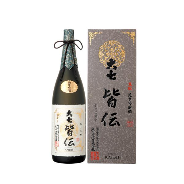 日本酒 大七酒造 純米生もと吟醸 皆伝 純米吟醸 1800ml かいでん 