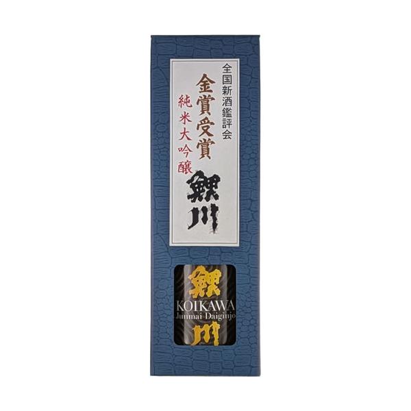 金賞受賞酒 純米大吟醸 鯉川 亀の尾 720ml  鯉川酒造 日本酒 山形 令和7年酒造年度全国新酒鑑評会　ギフト プレゼント(4989777142310)