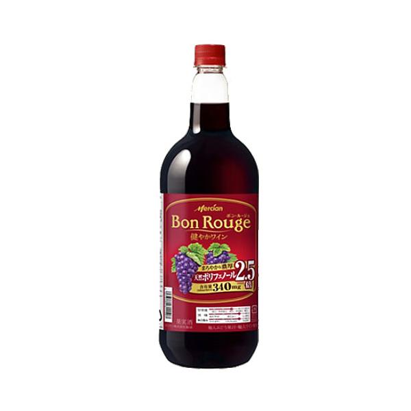赤ワイン メルシャン ボン・ルージュ ペットボトル（赤） 1500ｍｌ　ギフト プレゼント(4973480311453)