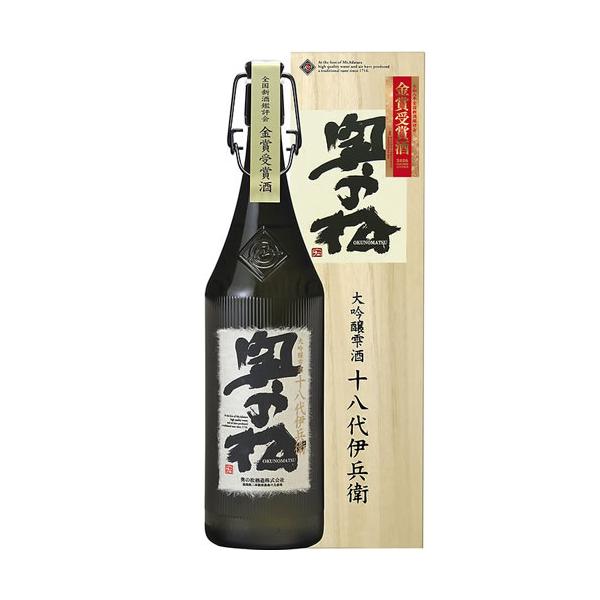 金賞受賞酒 奥の松 大吟醸雫酒 十八代伊兵衛 720ml 奥の松酒造 福島 日本酒 令和7年酒造年度全国新酒鑑評会　ギフト プレゼント(4964838130383)