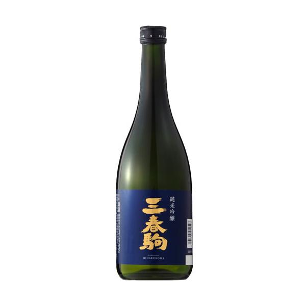 日本酒 佐藤酒造 三春駒 純米吟醸酒 720ml 福島　ギフト プレゼント(4991455912597)