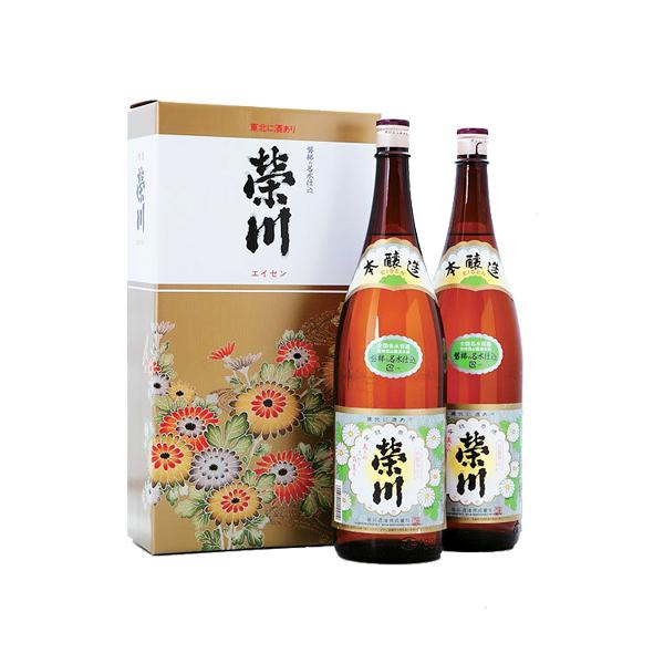 【栄川酒造】本醸造2本詰1800ml×2【送料無料(一部地域除く)】　ギフト プレゼント(4906141211069)　ふくしまプライド。体感キャンペーン（お酒/飲料）