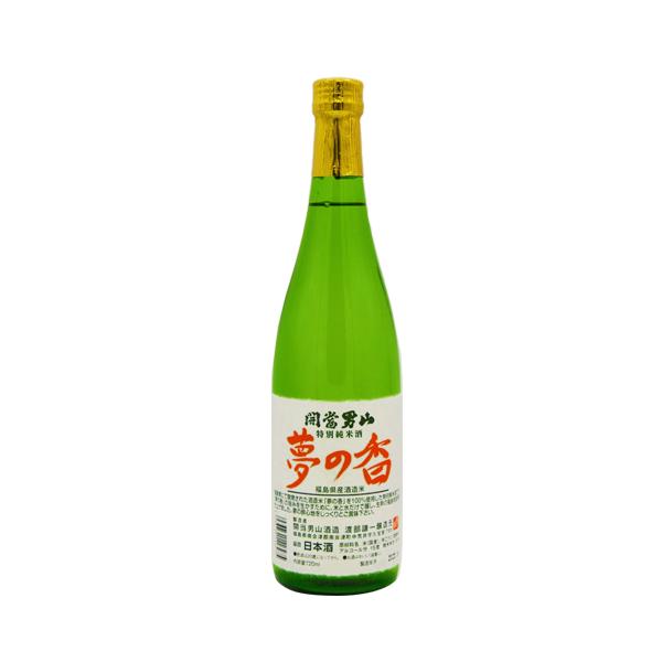 日本酒 開当男山酒造 夢の香 特別純米酒 720ml　ギフト プレゼント(4933731116275)
