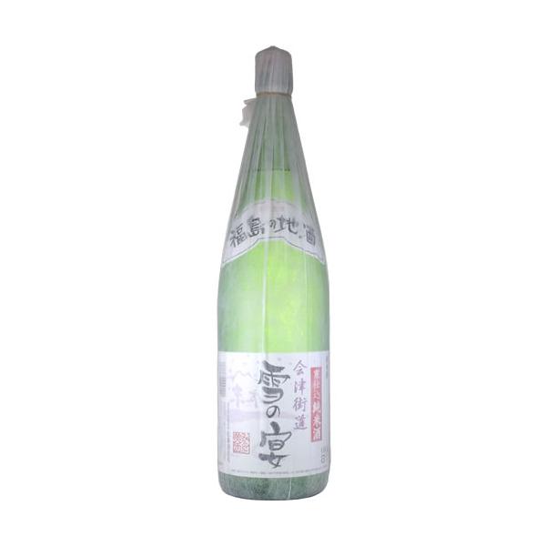 純米酒 日本酒 佐藤酒造店 雪の宴 純米酒 1800ml 福島　ギフト プレゼント(4984989000120)