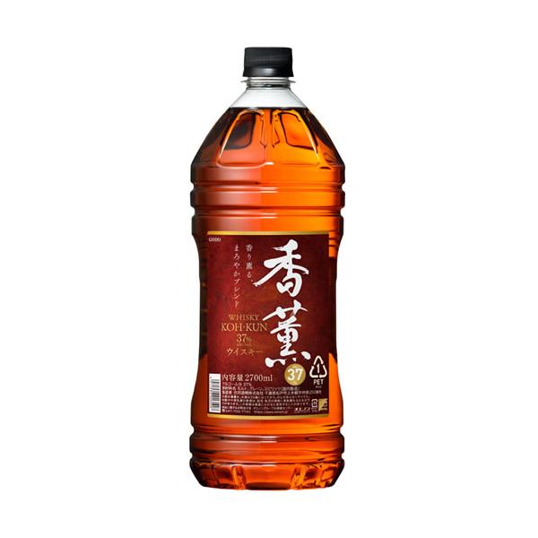他サイト： ウイスキー 香薫 2700ml 37度 2.7L 合同酒精 オエノン ブレンデッドウイスキー【6個まで1個口配送可能】ギフト プレゼント(4971980022275)の商品画像