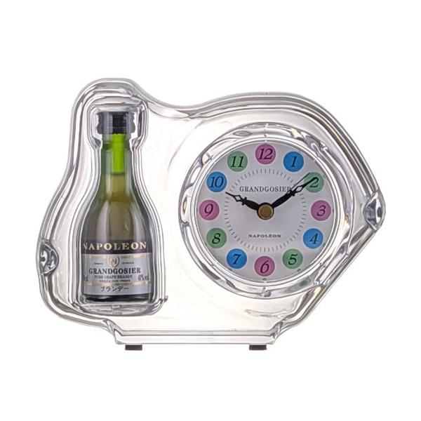 グランゴジエ アートクロック型 ミニセット ブランデー ナポレオン 30ml 40度 ミニチュア　ギフト プレゼント(4986616708201)