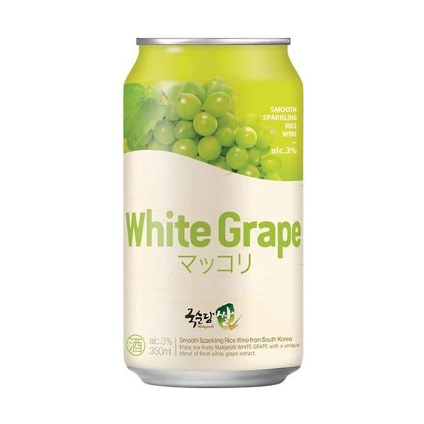ふんわり香る爽やかなマスカット！ミルキーな米マッコリに爽やかなマスカット果汁をブレンドし飲み易い新しいマッコリが誕生しました。ベースとなる米マッコリは米を蒸さずに醸造したため、他のマッコリよりアミノ酸や植物繊維が豊富です。また、炭酸入りだか...