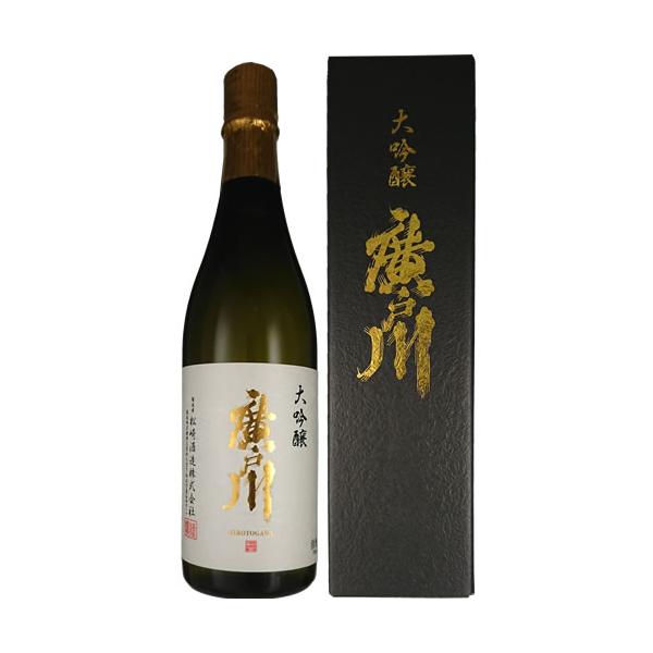 金賞受賞 廣戸川 大吟醸 720ml 松崎酒造店 日本酒 福島 岩瀬郡 天栄村  令和7年酒造年度全国新酒鑑評会　ギフト プレゼント(4560119120335)
