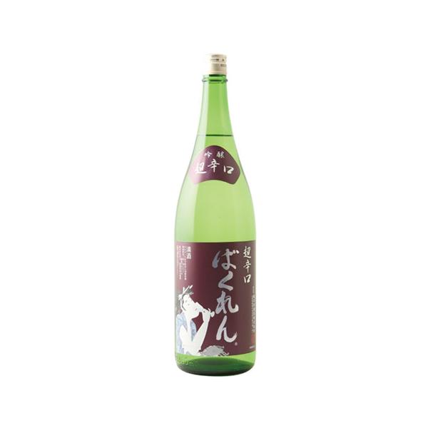 日本酒 吟醸酒 亀の井酒造 くどき上手 赤ばくれん 吟醸 超辛口 1800ml