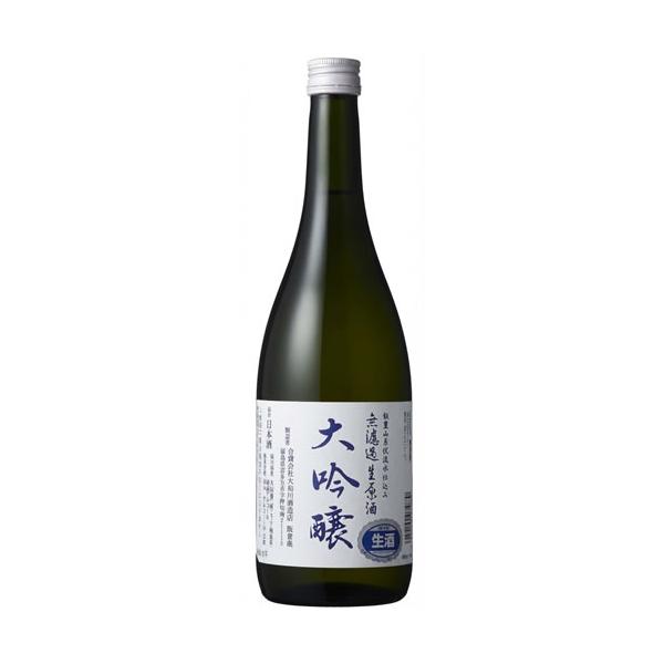 【クール代込】日本酒 大和川酒造 大吟醸 無濾過・生原酒 生酒 720ml　飯豊山系伏流水仕込み 要冷蔵 福島 ギフト プレゼント (4992296035810)