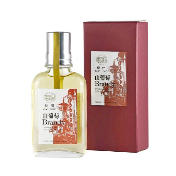 信州まし野ワイン まし野 山葡萄ブランデー 100ml 56度　ギフト プレゼント(4989574620325)