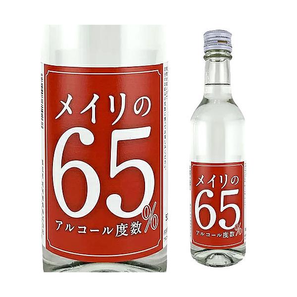 アルコール度数65％なのでお好みの度数に割ってお楽しみください。※本商品は、一般的な消毒液と同程度のアルコール度数でございますが、消毒や除菌目的で製造された商品ではございません。