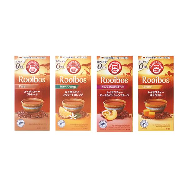 選べる ルイボスティー ポンパドール ハーブティ 10ティーバッグ×3個セットです。4種類のフレーバーよりお好みの3種類をお選びいただけます。ルイボスティー ストレートルイボスティー スウィートオレンジルイボスティー ピーチ&amp;パッシ...