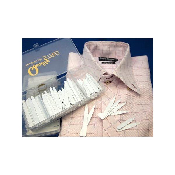 【カラーキーパー】【カラーステイ】【カラーボーン】【カラースティ】ワイシャツの顔が自由自在。襟がピンとしていて素敵でカッコイイです！素材：プラスチック ◎以下の通り、計200本入りです。 ◆２inch（小） ：　50本（約５cm） ◆２・1...