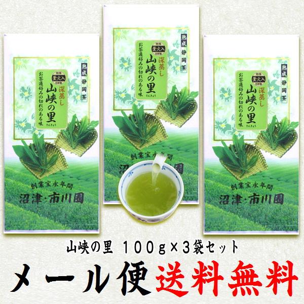 飲料・酒 飛鳥の里100g 4本 深蒸し茶 煎茶 静岡茶 掛川 お茶 緑茶 茶葉