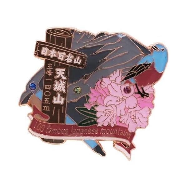 定価＋送料梱包費込み価格定形外郵便にて発送【日本100名山コレクション】8月11日に『山の日』が制定され、ますます盛り上がるトレッキング・登山ブーム!!トレッカーの憧れ【日本の百名山】がピンバッジになりました。ストーン付きプレス色差し＆蝶タ...