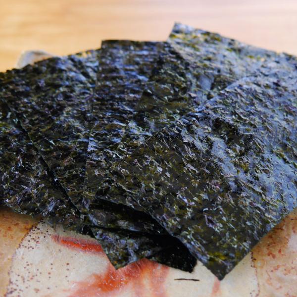 有明海産海苔 一番摘み 味付け海苔 8切140枚 (8切4枚35束) 小分け 個食 板のり17.5枚分