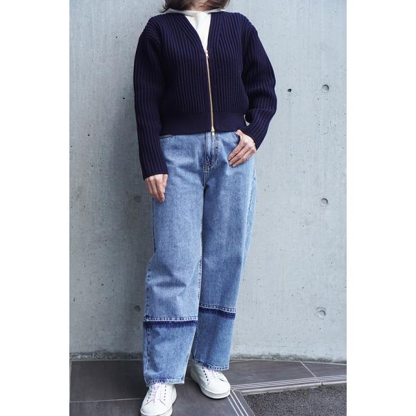 カフネ　デニムパンツ Cafune（カフネ） 20%OFF cafune ダメージ加工ワイドデニムパンツ