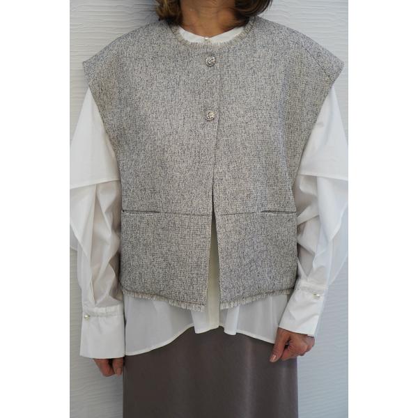 ちゃんまり☆ CHIGNON シニヨン　ツイードショートベスト CHIGNON シニヨン ツイードショートベスト 【公式通販】