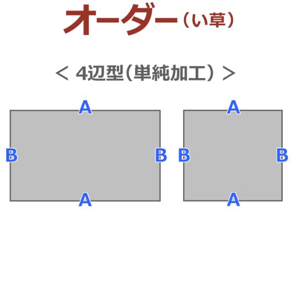 《対象商品》カット加工マークがついている当店取り扱いのい草カーペット・ラグ商品★詳細は商品説明をご覧ください★※斜めの加工はできません。※カット加工は1cm単位で承ります。※オーダー方法や図面に関してご不明点がある場合は、下記までご連絡くだ...
