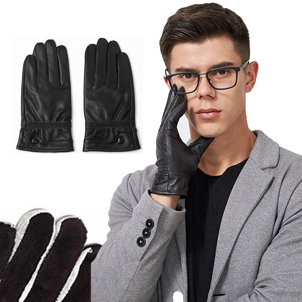 レザーグローブ 革手袋 手袋 メンズ 革 防寒 本革 羊革 グローブ 防風 防寒 フォーマル スマホ対応 スマートフォン 冬 Bglove236 Icoup 通販 Yahoo ショッピング