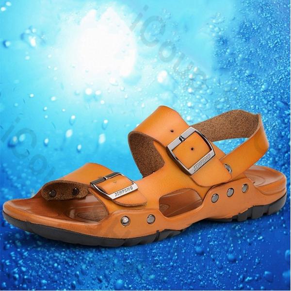 注目のブランド 夏 メンズ サンダル ビーチシューズ サマーブーツ 通気性 メンズサンダルブーツビーチシューズ本革dekesenサマーブーツコンフォートカジュアルシューズ通気性軽量夏新品 サンダル Oyostate Gov Ng