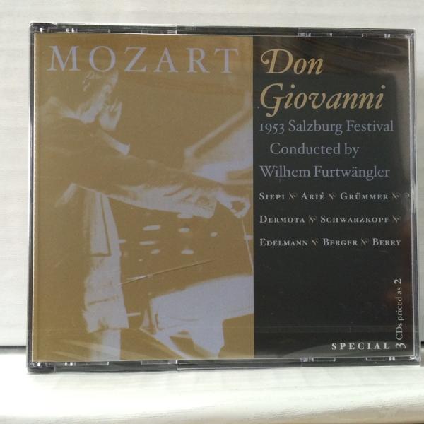 3CD 未開封 MusicArts フルトヴェングラー モーツァルト ドン・ジョヴァンニ CD-1129  :e2215:AudioStationレコード販売事業部 通販 
