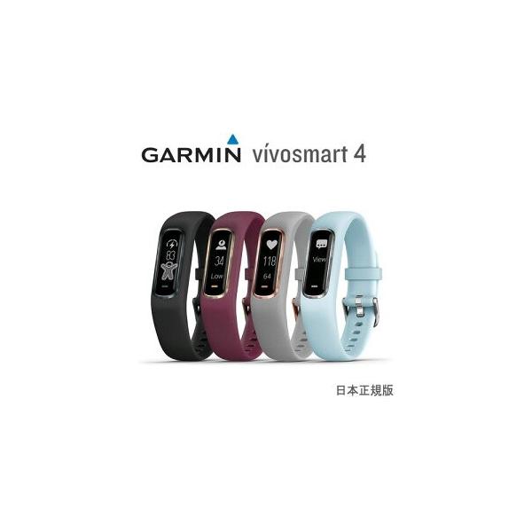 2022春夏新色】 vivosmart4 日本正規版 GARMIN アクティビティ