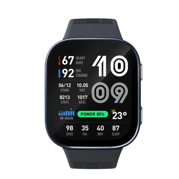 【6月25日発売】Amazfit Bip Max ダークブルー (SP170085-C116) 国内正規品 アマズフィット ビップ マックス GPS オフラインMAP ナビゲーション 通知 スマホ対応