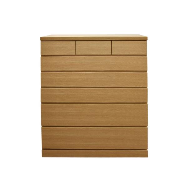 大塚家具 タンス 8段チェスト 大塚家具 ハイチェスト モエ 幅105cm ナラ材ホワイトオーク色 大塚家具