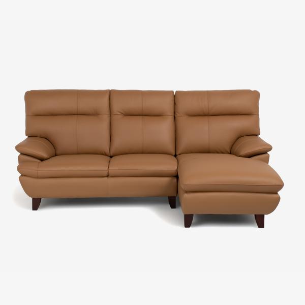 専用になりますm(_ _)m  大塚家具　　DUO  ① 2人掛けソファー 大塚家具 ソファ 2.5人掛け ルーニー 幅183cm 半革キャメル色 #M