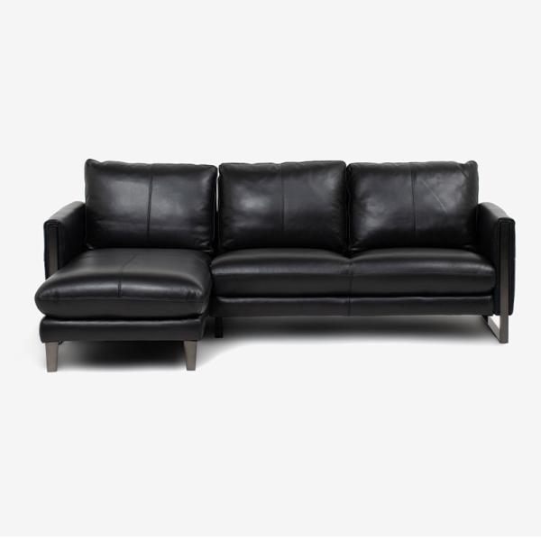 大塚家具 カウチソファ 向かって左カウチ 幅225cm L/S58N