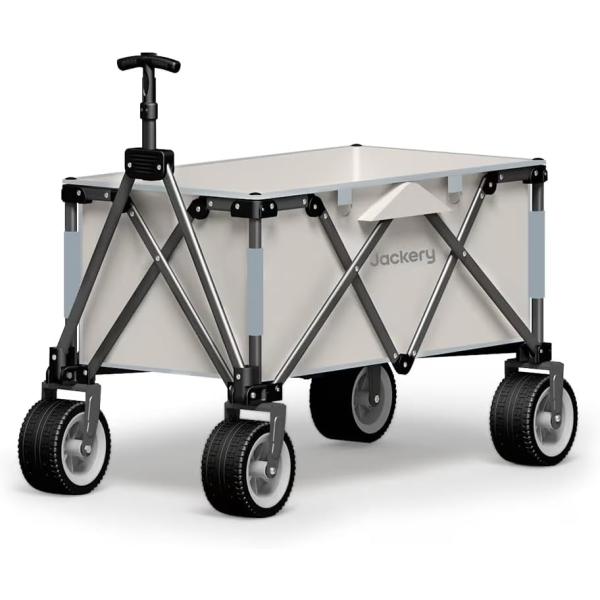 Jackery キャリーワゴン 大容量 キャリーカート 耐荷重120kg 大型