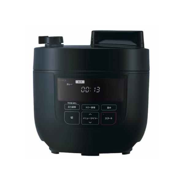 siroca 4L 電気圧力鍋 SP-4D171(K) ブラック Amazon | siroca 電気圧力鍋 SP-4D171 | siroca(シロカ) | 電気圧力鍋