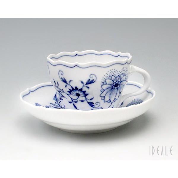 Meissen ブルーオニオン 800101582 コーヒーカップソーサー 