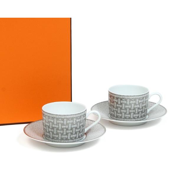 HERMES アウトレット 訳あり エルメス モザイク プラチナ ティー HERMES アウトレット 訳あり エルメス モザイク プラチナ ティー