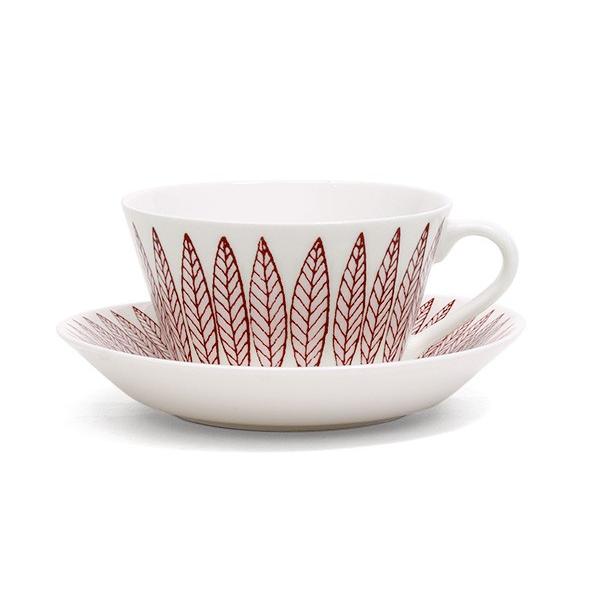 グスタフスベリ コーヒーカップ サリックス レッド