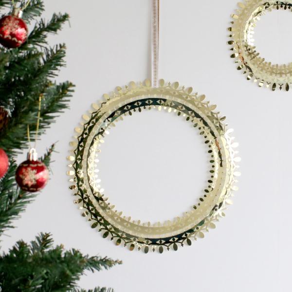 r Bubh NX}X[X 25cm S[h BJORN WIINBLAD Christmas Wreath Mtg j v[g 蕨 Z[ 