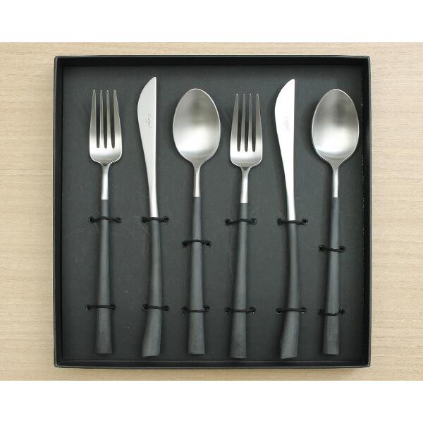 Cutipol クチポール ノール ディナー6点セット（ナイフ・フォーク  