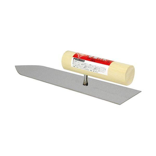 他サイト： 4977292159876 ステンレス中塗鏝 赤長 ステンレス中塗コテ 藤原産業 KANECHO 大工道具 左官用品 作業工具の商品画像