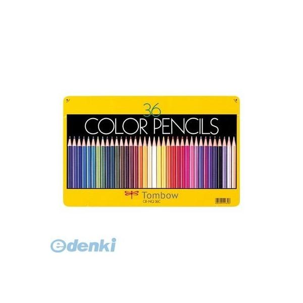 トンボ鉛筆 CB-NQ36C 色鉛筆 36色NQ【1セット】 CBNQ36C 缶入