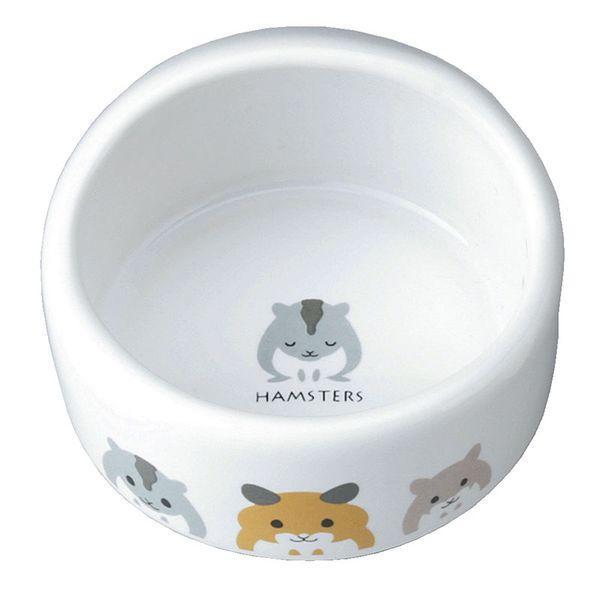 他サイト： サンライズ 4906456529194 ES−17 ハムちゃんのフード付食器の商品画像
