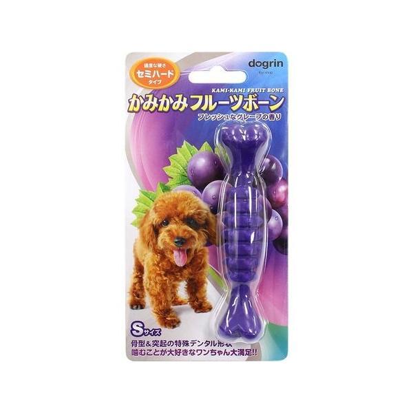 他サイト： スーパーキャット 4973640415007 かみかみフルーツボーン グレープ S セミハードタイプ DM−403の商品画像