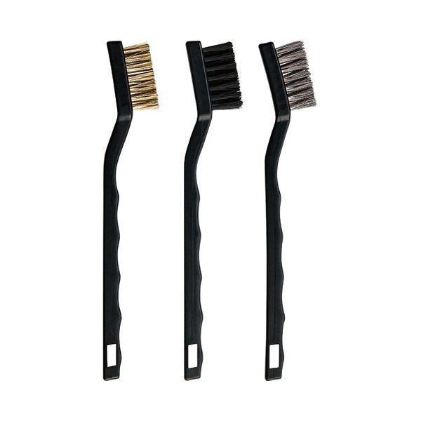 他サイト： 4969402861908 ＳＵＮＤＲＹ ワイヤーブラシ３本組 Ｓ ＳＷＢ−３ SUNDRY 00086190の商品画像