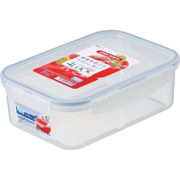 他サイト： 4974908333200 アスベル 3332ユニックスタイトロック長角 TLO−20AG 590ml 保存容器 電子レンジ可の商品画像